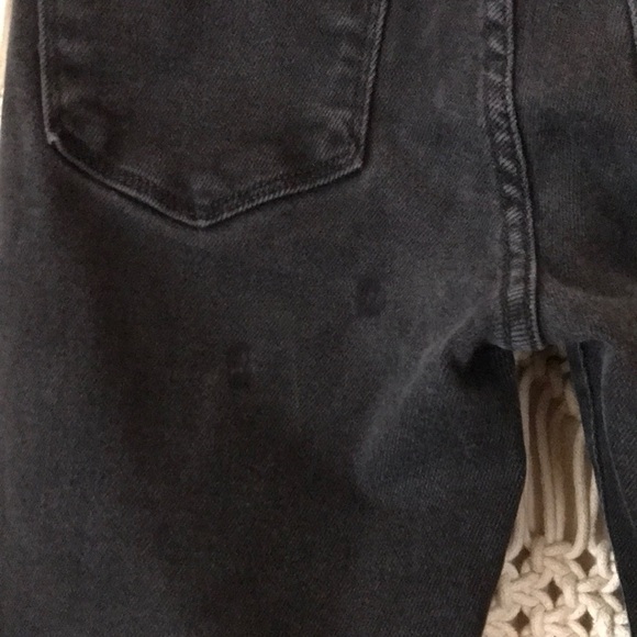 Just Black distressed sz 25 black skinny jeans - Picture 10 of 10